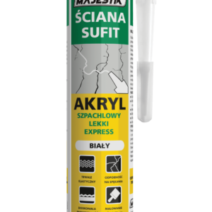 MAJESTIK AKRYL SZPACHLOWY LEKKI SZYBKOSCHNĄCY