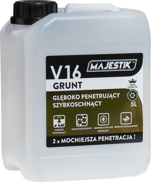 V16, V16 Yellow Grunt Głęboko Penetrujący Szybkoschnący - obrazek 2