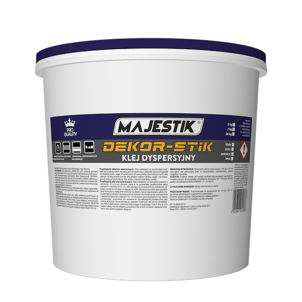 MAJESTIK DEKOR STIK Klej dyspersyjny do deski