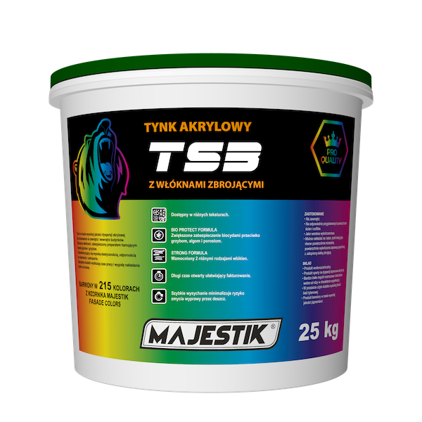 MAJESTIK Tynk akrylowy TS3
