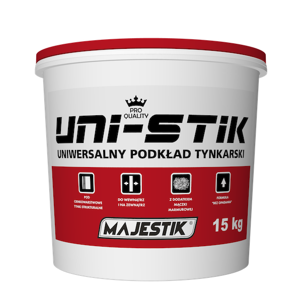MAJESTIK UNI STIK Uniwersalny podkład pod tynki