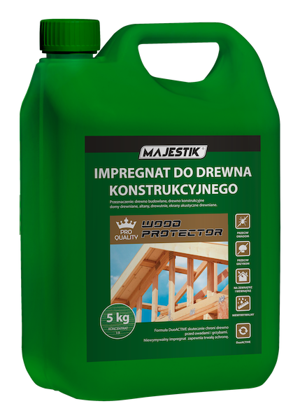 MAJESTIK Wood Protector Impregnat do drewna