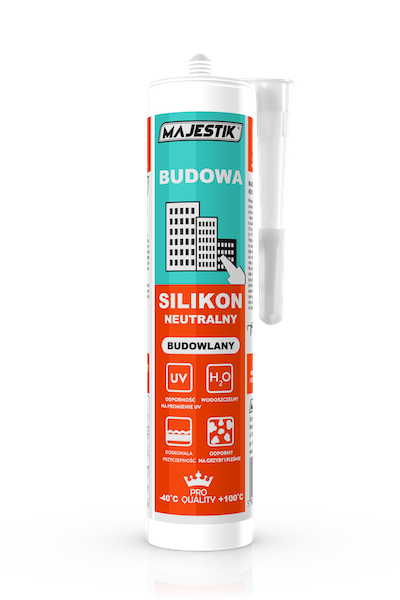 MAJESTIK SILIKON NEUTRALNY Budowlany Bezbarwny