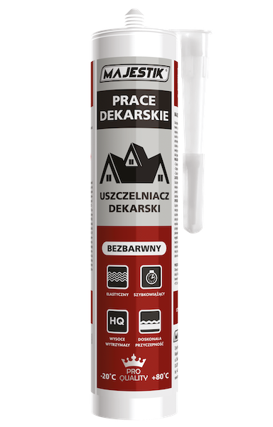 MAJESTIK Uszczelniacz Dekarski Kauczukowy