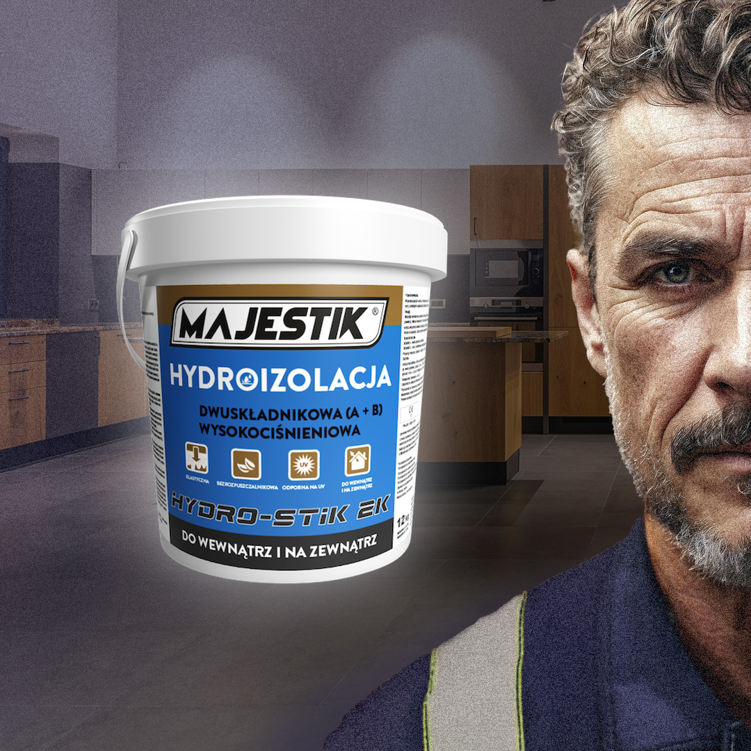 MAJESTIK Hydroizolacja dwuskładnikowa HYDRO-STIK 2K - obrazek 4